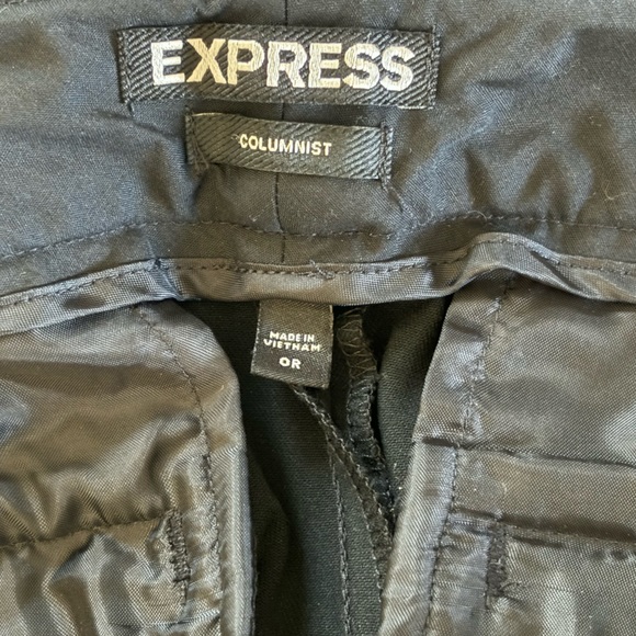 Express black columnist pants (0R) - Picture 3 of 4